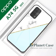 Softcase kaca OPPO A74 5G Planet case [CP136-OPPO A74 5G] | Case OPPO A74 5G | Kesing hp OPPO A74 5G
