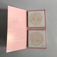 JUNGKOOK JIMIN POST IT OFFICIAL BTS POP UP STORE
