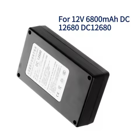 For 12V 6800mAh DC 12680 DC12680 Battery