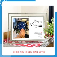 Khung Ảnh Kính Sang Trọng Size 13x18 In Theo Yêu Cầu Ảnh In Sắc Nét Nhiều Mẫu Lựa Chọn Sinh Nhật Kỉ 