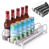 GERUSANBUPLAS Durable Refrigerator Drink Holder For Drink Display Drinks Automatic Booster Large Cap