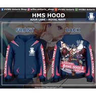 Azur Lane HMS Hood Anime Fullprint Hoodie Jacket