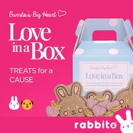 Burrito's Big Heart LOVE IN A BOX - rabbit and guinea pig treats for a cause