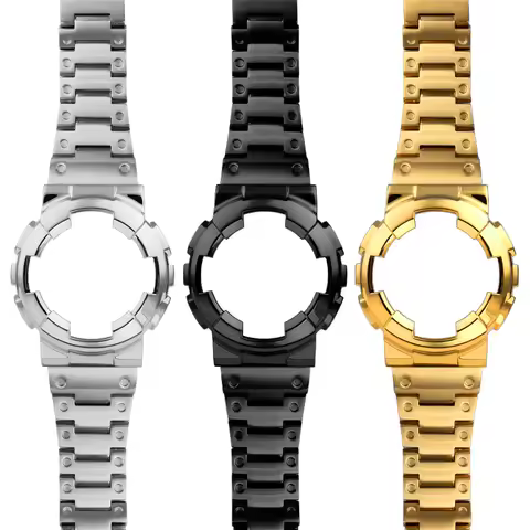 For G-SHOCK GA100 GA110 GA120 GD100 120 Watch Strap case for Casio gshock Men Wristwatch Bezel Stain