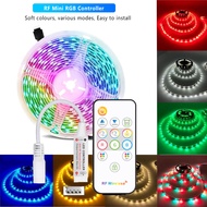 RGB LED Strip Light - 5050 USB Powered 16-Color Remote Control For Indoor DIY Decoration