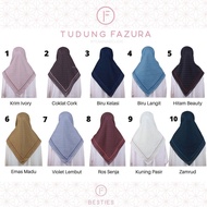 Tudung Fazura Pink Label (Chitera Warna)