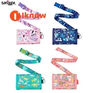 Hot Sale Australia Smiggle 3D Foldable Wallet Lanyard Purse Cartoon Kids Wallet for Boys Girls Gift