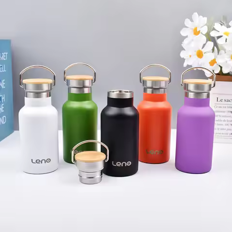 350ml Stainless Steel Sport Water Bottle Double Wall Vacuum Insulated Bottle Metal water Tumbler Por