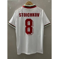 1994 Bulgaria STOICHKOV Top Quality Home Retro Soccer Jersey custom T-shirt Football Jersey
