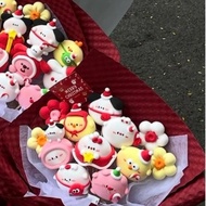 (DELIVERY AFTER 2 DAYS) Clay flower bouquet makes a meaningful graduation gift