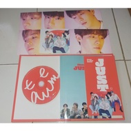 Album 1team JUST photocard 1team JUST (Album only) Read Description!
