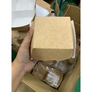 Burger Box & Biodegradable & Compostable Tapau Burger Box Cake Box Burger Paper
