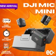 DJI Mic Mini 2-Person Compact Wireless Microphone System with Charging Case (2TX+1RX, 2.4GHz, Camera