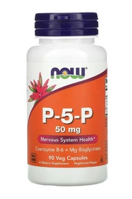 NOW Foods P-5-P 50 mg 90 Veg Capsules