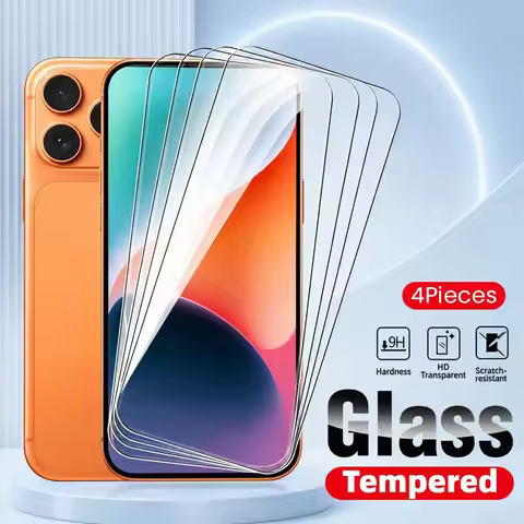 4PCS Tempered Glass For Realme 5 5 Pro 6 6 Pro 7 7 Pro 7i 8 Screen Protector For Realme 8i 8 Pro 9 9