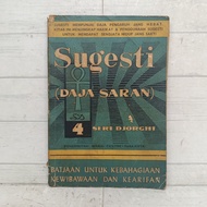 Sugesti Daja Suggestion Book Djorghi Series 4 softcover