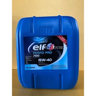 ELF 8 LITRES 15W40 PERFO PRO 700 Heavy Duty DIESEL ENGINE OIL Minyak Enjin
