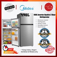 Midea Fridge 2-Door Inverter (490L) MDRT580MTB46-MY