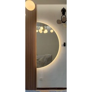 CLEAR HALF ROUND MIRROR READY STOCK