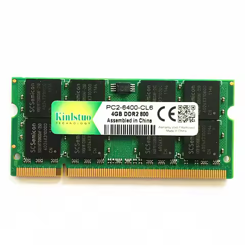 DDR2 RAM 4GB 800MHz SODIMM 4GB 2RX8 PC2-6400S Laptop Memory 667MHZ PC-5300S