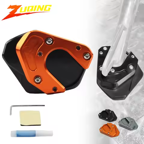 For KTM Duke 125 200 390 690 Motorcycle Kickstand Side Stand Enlarger Foot Stand Motorbike Extension