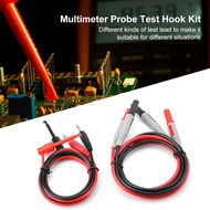 Multimeter Probe Test Hook Kit  Banana Plug Lead Stable Performance for Home Industry Repair
