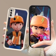 DJ-12 Boboiboys Silicone Casing black and white for Infinix Tecno Smart Spark POP 40 ram2 GO 9 2025 