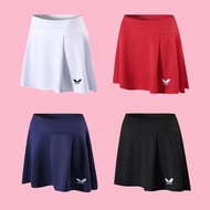 New Butterfly Table Tennis Suit Badminton Suit Women's Short Skirt Pants Sports Tennis Skirt Anti glare Bottom Pants Skirt