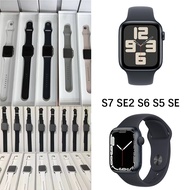 นาฬิกาสปอร์ต Series 9 S8 S7 SE2 S6 SE S5 มือสอง (มือสอง) GPS ขนาด 40mm 44mm 41mm 45mm สีเงิน /โรสโกล
