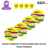 B&R TOUCHSCREEN SEPARATOR WIRE WG-02 0.035 0.045 0.055 0.065 100M ORIGINAL