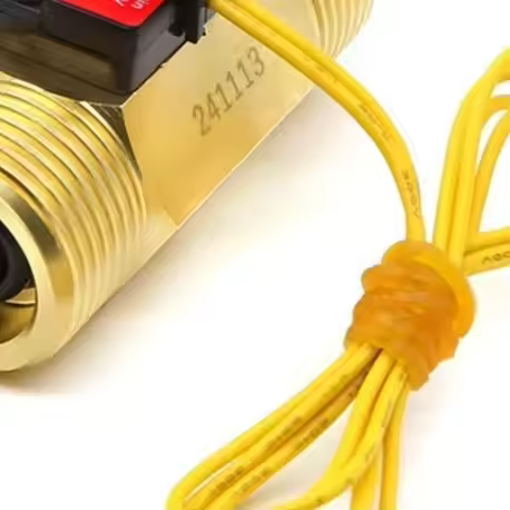 Copper Water Flow Switch G3/4 Thread Magnetic Sensor 1.5-50L/min 220V 50W For Industrial Hydraulic P
