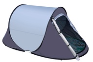 【พร้อมส่ง】เต็นท์ เต็นท์ใหญ่ เต็นท์ครอบครัวหลังใหญ่ 8-10คน มี 2 ห้อง ผ้าร่มโพลีเอสเตอร์ 210T เคลือบกั