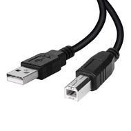 UYGHHK USB Printer Cable, 1 Meter USB 2.0 A Male to B Male, USB Type B Lead Scanner Cord for printer