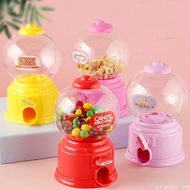 【HOT】Cute Mini Candy Gumball Dispenser Kids Toy Vending Machine Saving Coin Bank Educational Toy For