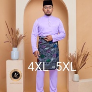 BAJU MELAYU PLUS SIZE(4XL-5XL) KAIN PERL SKIN PREMIUM QUALITY READY STOCK