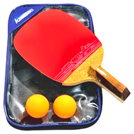 kawasaki 川崎 正板桌球拍 附2顆球 球 顏色隨機 KPW580 不適用 1組