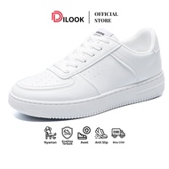 DILOOK S019 Sepatu Sneakers Pria Putih Sepatu Sneakers Sport Pria Polos Sport Fashion Korea
