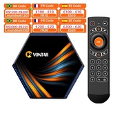 กล่องสมาร์ททีวี DDR4 KK MAX 11 8GB RAM 64GB 4GB RK3566 2.4G และ5Ghz WiFi 1000M BT 4K 8K 8K