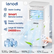 Air Conditioner 1.5HP Portable Quick cooling Dehumidification 24hr Timer Smart Mode Remote Control冷氣