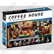 Tương thích LEGO Block 21319 Quán cà phê trung tâm cho nam và nữ Puzzle Block Đồ chơi quà tặng ghép