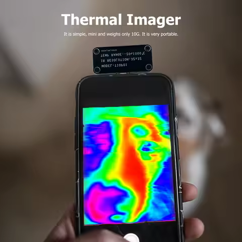32x32 Pixel Phone Infrared Thermal Imaging Camera Night Vision External IR Thermal Sensor Resolution