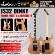 Jackson JS Series Dinky Archtop JS32 DKA Humbucker (HH) Floyd Rose Electric Guitar, Amaranth FB - Natural Oil