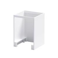 โครงตู้ใส่ถังแก๊ส CABIN UPVC 60x83.5 ซม. สีขาว (1281765)