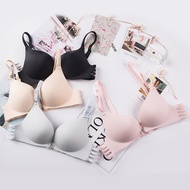 Baby's Cotton Bra Summer Thin Buckled Front and Shaped Back One-Piece Seamless Underwebaju push up non wiregirdle kuruskan perut 80 kgskin socks for womenbra cantikbengkung samping