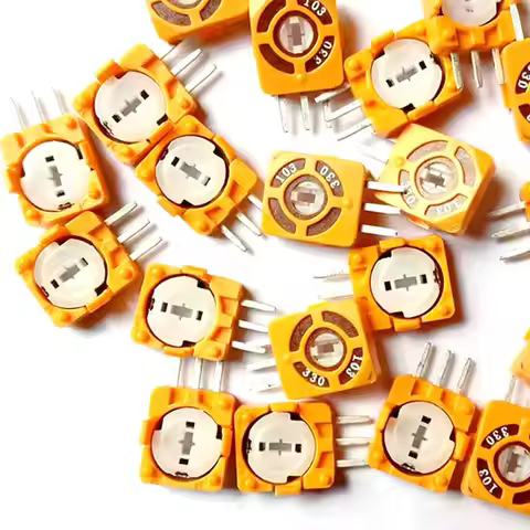 10PCS Rocker potentiometer B502 5K 45 60 90-degree B10K 103 60 330-degree model airplane remote cont