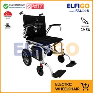 Falcon Ultra-Lite 2 Lightweight Motorised Electric Wheelchair(16kg) | Travel Friendly | Car Portable