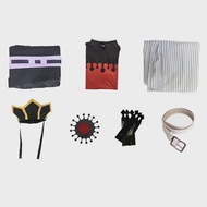 Douma Cosplay Costume Wig Fan Douma Cosplay Kimono Outfit Halloween Costumes for Men Women