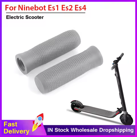 Handlebar Grips Hand Grip for Segway Ninebot Es1 Es2 Es3 Es4 Electric Skateboard Handle Non-slip Sil