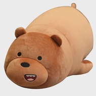  Anime We Bare Bears Anime Plush Cuddly Pillow Grizzly Panda Ice Bear Peluche Stuffed Dolls Plushie