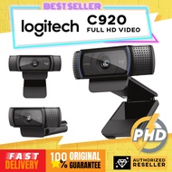 Logitech C920 HD Pro Webcam, Full HD 1080p/30fps Video Calling, Clear Stereo Audio, HD Light Correct